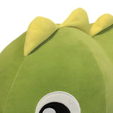 Maxbell Soft Dinosaurs Plush Doll Car Pillow Cute Plush Dinosaur Stuffed Animal for Gifts Yellow back