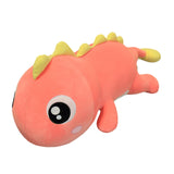 Maxbell Soft Dinosaurs Plush Doll Car Pillow Cute Plush Dinosaur Stuffed Animal for Gifts Pink