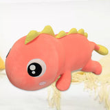 Maxbell Soft Dinosaurs Plush Doll Car Pillow Cute Plush Dinosaur Stuffed Animal for Gifts Pink