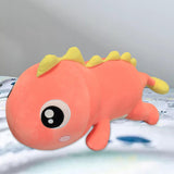 Maxbell Soft Dinosaurs Plush Doll Car Pillow Cute Plush Dinosaur Stuffed Animal for Gifts Pink