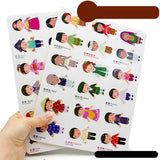 Maxbell 40 Pieces Refrigerator Animal Magnet Learning Educational Toy Animal Magnets