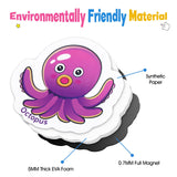 Maxbell 40 Pieces Refrigerator Animal Magnet Learning Educational Toy Animal Magnets