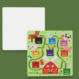 Maxbell Magnetic Color and Number Maze 2 in 1 for Boys Girls Preschool 3-5 Years Old drawing board 2in1