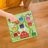 Maxbell Magnetic Color and Number Maze 2 in 1 for Boys Girls Preschool 3-5 Years Old drawing board 2in1