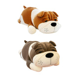 Maxbell Puppy Plush Toy Cute Comfortable Creative Dog Plush Doll for Cafe Trips Dorm Turmeric