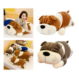 Maxbell Puppy Plush Toy Cute Comfortable Creative Dog Plush Doll for Cafe Trips Dorm Turmeric