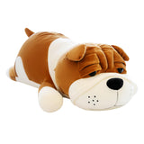 Maxbell Puppy Plush Toy Cute Comfortable Creative Dog Plush Doll for Cafe Trips Dorm Turmeric