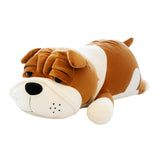 Maxbell Puppy Plush Toy Cute Comfortable Creative Dog Plush Doll for Cafe Trips Dorm Turmeric