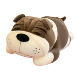 Maxbell Puppy Plush Toy Cute Comfortable Creative Dog Plush Doll for Cafe Trips Dorm Gray