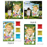 Maxbell Toss Game Banner Party Supplies Toys Picnics Reusable Bunny Toss Games Style A