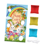 Maxbell Toss Game Banner Party Supplies Toys Picnics Reusable Bunny Toss Games Style A