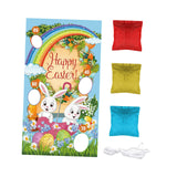 Maxbell Toss Game Banner Party Supplies Toys Picnics Reusable Bunny Toss Games Style A