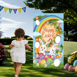 Maxbell Toss Game Banner Party Supplies Toys Picnics Reusable Bunny Toss Games Style A