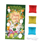 Maxbell Toss Game Banner Party Supplies Toys Picnics Reusable Bunny Toss Games Style B