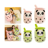 Maxbell Cute Stuffed Plush Milk Tea Cup Accompany Sleep Toy for Adults Kids Children