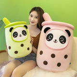 Maxbell Cute Stuffed Plush Milk Tea Cup Accompany Sleep Toy for Adults Kids Children