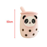 Maxbell Cute Stuffed Plush Milk Tea Cup Accompany Sleep Toy for Adults Kids Children