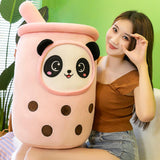 Maxbell Cute Stuffed Plush Milk Tea Cup Accompany Sleep Toy for Adults Kids Children