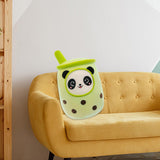 Maxbell Cute Stuffed Plush Milk Tea Cup Accompany Sleep Toy for Adults Kids Children