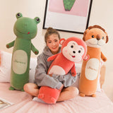 Maxbell Big Plush Toys Plush Long Pillow Stuffed Toys for Girls Boys Kids Girlfriend Monkey