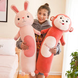 Maxbell Big Plush Toys Plush Long Pillow Stuffed Toys for Girls Boys Kids Girlfriend Monkey