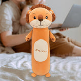 Maxbell Big Plush Toys Plush Long Pillow Stuffed Toys for Girls Boys Kids Girlfriend Lion