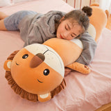 Maxbell Big Plush Toys Plush Long Pillow Stuffed Toys for Girls Boys Kids Girlfriend Lion