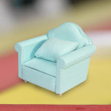 Maxbell Dollhouse Sofa 1/12 Scale Simulation Dollhouse Living Room Funiture for Kids