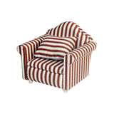 Maxbell Miniature Sofa for Dollhouse 1/12 Scale for Fairy Garden DIY Scene Dollhouse