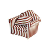 Maxbell Miniature Sofa for Dollhouse 1/12 Scale for Fairy Garden DIY Scene Dollhouse