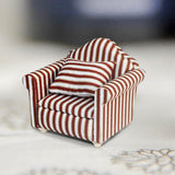 Maxbell Miniature Sofa for Dollhouse 1/12 Scale for Fairy Garden DIY Scene Dollhouse