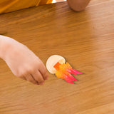 Maxbell Simulation Jellyfish Model Toy Sea Animal Figures for Home Table Living Room