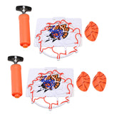 Maxbell Mini Basketball Hoop Set Hanging Basketball Frame for Indoor Holiday Gifts