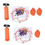 Maxbell Mini Basketball Hoop Set Hanging Basketball Frame for Indoor Holiday Gifts