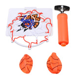 Maxbell Mini Basketball Hoop Set Hanging Basketball Frame for Indoor Holiday Gifts