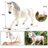 Maxbell Horse Figures Role Playing Wildlife Statue for Gifts Ages 3+ Desktop Decor