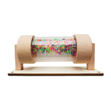 Maxbell Wooden Baby Rainmaker Toy Sensory Toy Rainstick for Plane Toy Preschool Kids