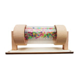 Maxbell Wooden Baby Rainmaker Toy Sensory Toy Rainstick for Plane Toy Preschool Kids