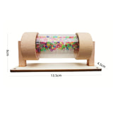 Maxbell Wooden Baby Rainmaker Toy Sensory Toy Rainstick for Plane Toy Preschool Kids