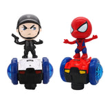 Maxbell Dancing Robot Toy Funny Universal Wheels Musical Active Doll for Babies Kids Black