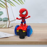 Maxbell Dancing Robot Toy Funny Universal Wheels Musical Active Doll for Babies Kids Red