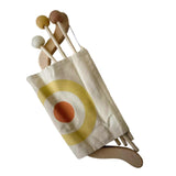 Maxbell Wooden Handmade Bow and Arrow Includes 3 Arrows for Kids Outdoor Indoor Game