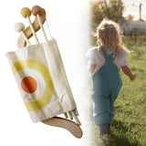 Maxbell Wooden Handmade Bow and Arrow Includes 3 Arrows for Kids Outdoor Indoor Game