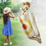 Maxbell Wooden Handmade Bow and Arrow Includes 3 Arrows for Kids Outdoor Indoor Game