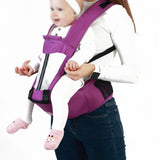 Maxbell Baby Body Holder with Back Support Baby Shoulder Carrier for Newborn Mom Dad