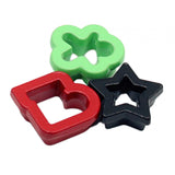 Maxbell 3Pcs 1/12 Dollhouse Cookie Cutter Alloy Holiday Decor Micro Landscape Layout