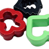Maxbell 3Pcs 1/12 Dollhouse Cookie Cutter Alloy Holiday Decor Micro Landscape Layout