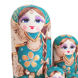 Maxbell 7x Russian Nesting Doll Figures Matryoshka Dolls for Birthday Halloween Home