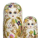Maxbell 10x Russian Nesting Dolls Figures Stacking Doll Set for Children Adults Gift