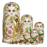 Maxbell 10x Russian Nesting Dolls Figures Stacking Doll Set for Children Adults Gift